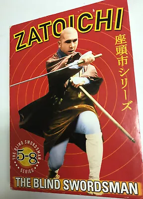 Zatoichi The Blind Swordsman: Vols. 5-8 (DVD 2008 4-Disc Set) • $55