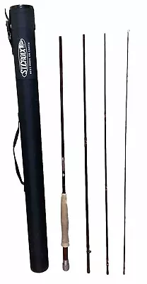 St. Croix Imperial 1906.4 9'0” 6 WT 4pc Fly Fishing Rod In Black Rod Tube -Brown • $249