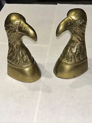 Vintage Brass Eagle Bookends *Heavy* • $28.99