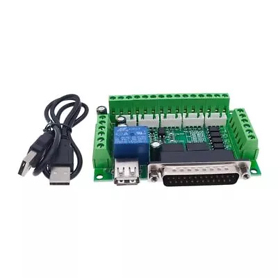 CNC Breakout Driver Controller Board Engraving Machine 5Axis And Optical Coupler • $20.39