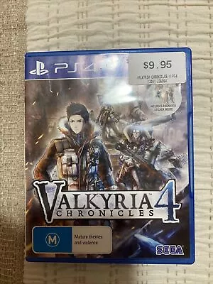 Valkyria Chronicles 4 PS4 Playstation 4 Brand New Unsealed • $39.99