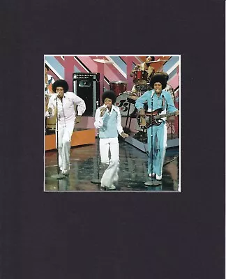 8X10  Matted Print Art Picture: Jackson 5 Michael Jackson 1960s/70s • $13.99