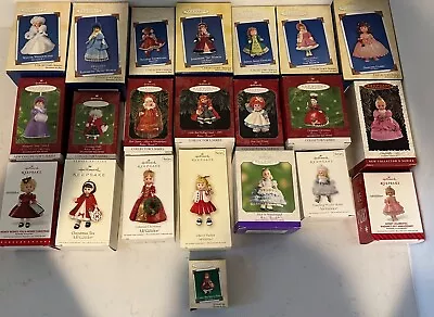 Lot Of 22 Hallmark Madame Alexander Doll Christmas Ornaments • $258.88