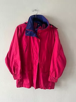 Vintage 90s Pink Pacific Trail Hooded Ski Jacket Sz M  • $48