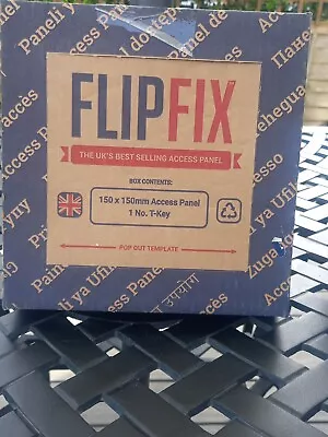 FlipFix Premium Metal Access Panel / Inspection Hatch - Easy 5 Minute Fitting • £5.99