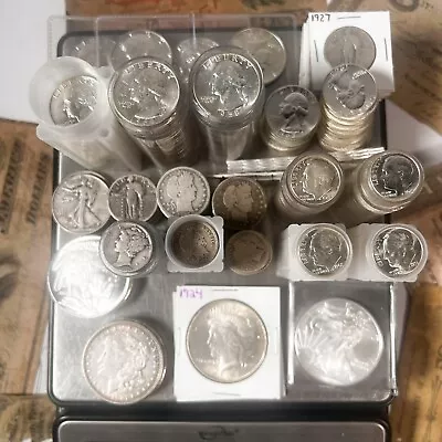 U.S. Silver Scale Mixed Lot (Vintage U.S. Silver Coins) • $46.49