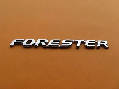 03 04 05 Subaru Forester Rear Gate Emblem Logo Badge Sign Symbol Oem Used A34698 • $23.75