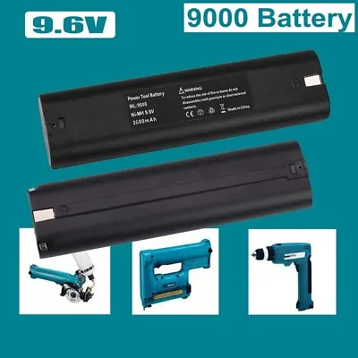 2 Packs For MAKITA 9.6 VOLT 3.6Ah Battery 9000 9001 632007-4 191681-2 9033 9102 • $17.99