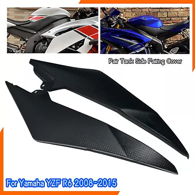 $20.98 • Buy Cowl Fairing Gas Tank Side Cover Panel Trim Fits For Yamaha YZF R6 2008-2015 USA