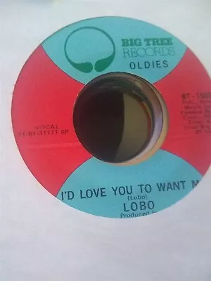 Lobo I'd Love You To Me / A Simple Man ~ NM Big Tree 45 • $3.77