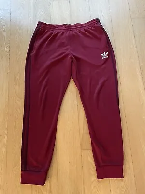 $30 • Buy Adidas Originals Mens Superstar SST Track Pants - Size Large