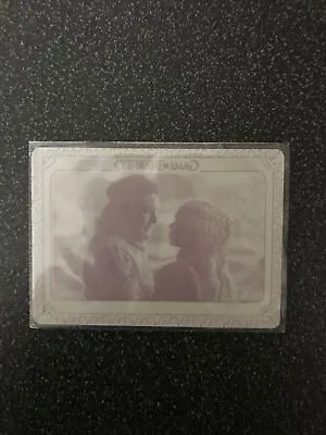 Game Of Thrones Complete Series Volume 2 Base Card #191 Magenta Printing Plate • $50