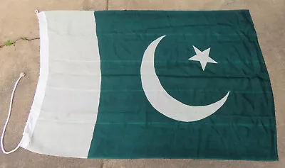 Vintage Cloth Flag  Pakistan 4ft 4in • $50