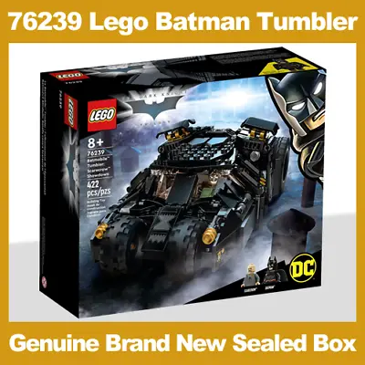 Lego 76239 DC Batman Batmobile Tumbler Scarecrow Showdown GENUINE NEW SEALED SET • $89