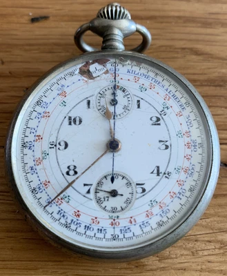 £29 • Buy Antique  Vintage Pocket Watch  Stopwatch Chronograph Working