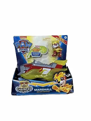 PAW Patrol Mighty Pups Charged Up Marshall Deluxe Vehicle Lights Sounds Drifts • $19.85