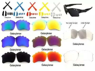 Galaxy Replacement Lenses For Oakley Flak Jacket XLJ VENTED Multi Selection • $4.46