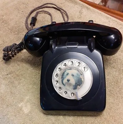 Vintage GPO 706L 65/2A Operators Exchange Telephone Black • £38