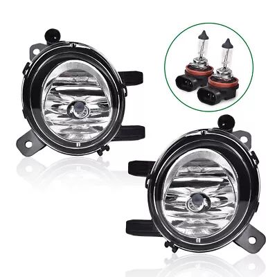 Fit For 2007-2010 BMW E70 X5 Left+Right Clear Bumper Fog Lights Driving Lamps • $21.99