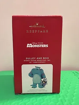 2021 Hallmark Ornament Sulley And Boo Monsters Inc. 20TH Anniversary • $24.89