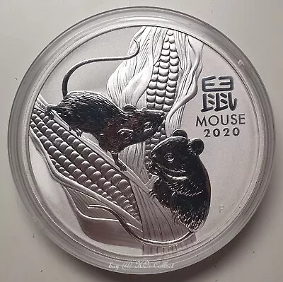 1kg Silver Bullion Coin Lunar 3 Series 2020 Year Of The Mouse Perth Mint • $2500