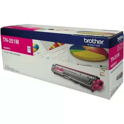 Brother Genuine TN-251M MAGENTA Toner HL3150CDN HL3170CDW MFC9140CDN 1.4K Pages • $128.80