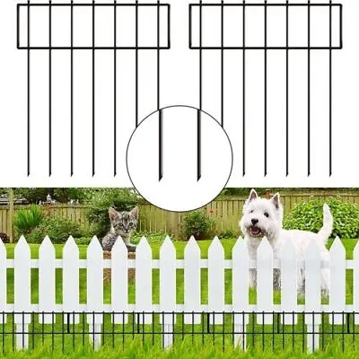 25Pack Animal Barrier Fence Dog Rabbits Defense Animal Barrier No Dig Rustproof • $40.99