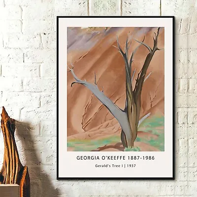 Georgia O'Keeffe Posters - Gerald's Tree  - Vintage Art Paintings Art • $39.99