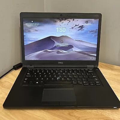 Dell Latitude 5480 14  Core I5 7300 2.6Ghz 8GB  256GB SSD  W11 Pro  & Adapter • $80