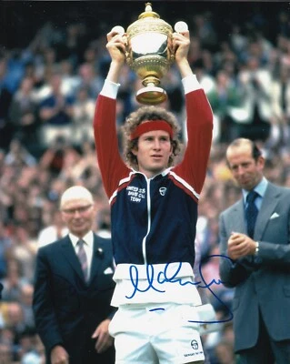 $42 • Buy John Mcenroe Signed Autograph 8x10 Photo Awesome
