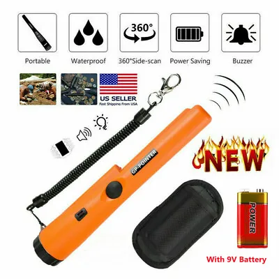 Metal Detector Pointer Probe & Digging Shovel Kits W/9V Rechargeable Battery USA • $20.98