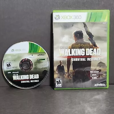 The Walking Dead Survival Instinct Xbox 360 Free Shipping Same Day • $13.88