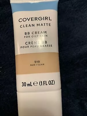 CoverGirl Clean Matte BB Cream For Oily Skin Fair #510 30 ML NEW • $6.75