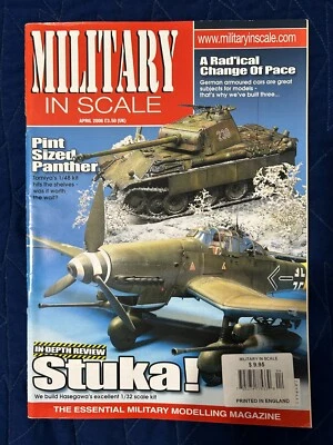 $2.25 • Buy MIS Mag Apr '06 Ju-87 Stuka TBM-3 Avenger Alpha Jet Panther  1/72 1/48 1/32 1/35