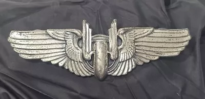 WWII US Army Air Force Air Gunner 3  Wings Sterling Silver • $33