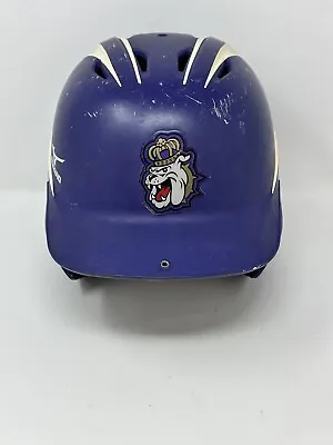 James Madison University JMU Dukes Game Worn Mizuno Baseball Batting Helmet • $34.95