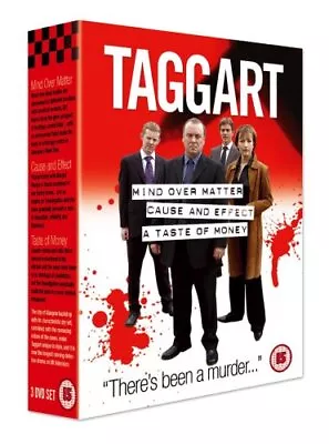 Taggart: 3 Classic Episodes - 6 DVD (2006) John Michie Cert 15 Amazing Value • £5.45