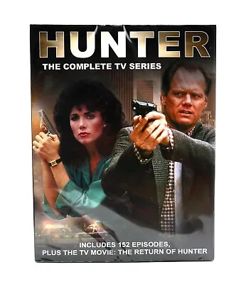 $73.16 • Buy HUNTER PI Complete TV Series Police 152 Episodes DVD Boxed Set Plus TV Movie