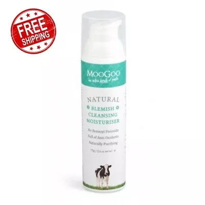 $32.31 • Buy MooGoo Natural Aloe Barbadensis Leaf Juice Blemish Cleansing Moisturiser 75g