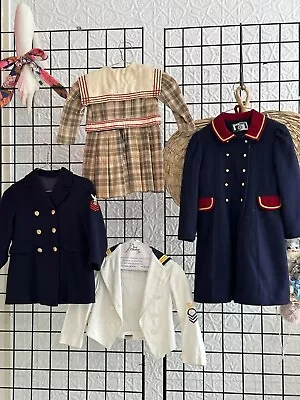 Lot Of Vintage Antique Children’s Clothing-sailor-navy-nautical-toddler • $102.58