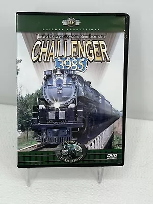 Challenger 3985 - The Worlds Largest Operating Steam Locomotive (Dvd 2002) • $16
