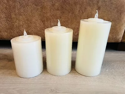 £7.99 • Buy Set Of 3 Colour Changing Flameless Everlasting Candles