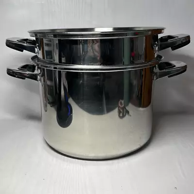 Oneida 18/10 Stainless 6 Qt Stock Pot With Strainer • $28