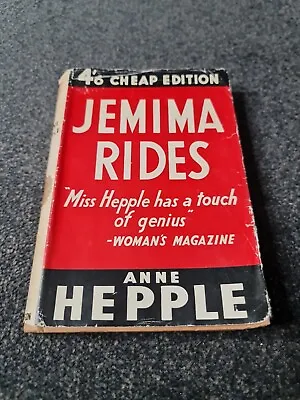 £26.75 • Buy Jemima Rides By Anne Hepple (Hardcover) Book