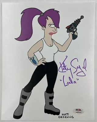 Katy Segal Signed 8x10 Photo FUTURAMA Matt Groening “LEILA” PSA/DNA • $17.50