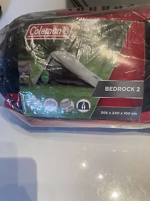 £89.99 • Buy COLEMAN 2 MAN TENT Bedrock 2 Lightweight Tent Brand New Tent Never Opened