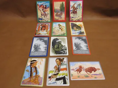 Lot 12 Native American Indian Chief Western Swap Playing Cards • $5