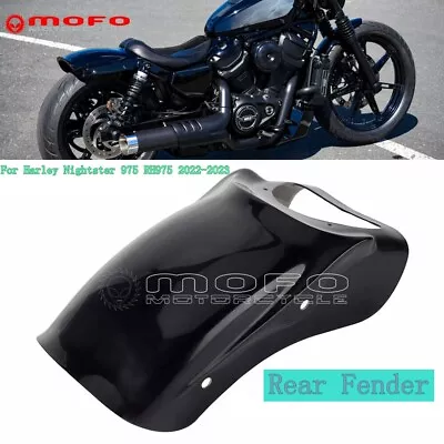 Motorcycle Rear Fender Mudguard Black Fits Harley Nightster 975 RH975 2022-23 • $184.65