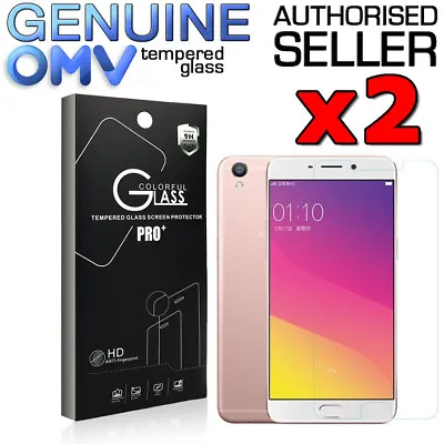 2x Genuine Tempered Glass Screen Protector Film For Oppo A57 A73 R11 R11S Plus + • $6.99