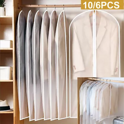 £10.99 • Buy ❤️10Pack Travel Suit Bag Clothes Carrier Cover Breathable Hanging Garment Bag❤️